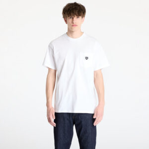 Póló Carhartt WIP S/S Pocket Heart T-Shirt White/ Black XS-alacsony-ár