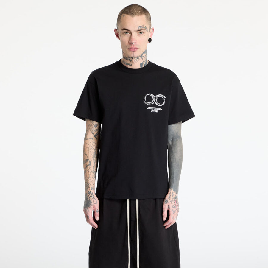 Póló Carhartt WIP S/S Rotation T-Shirt UNISEX Black/ White XXL-alacsony-ár