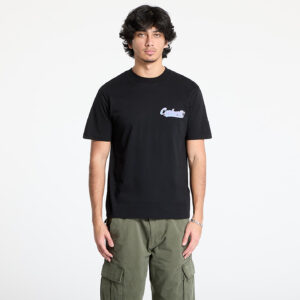 Póló Carhartt WIP S/S Spill T-Shirt UNISEX Black XS-alacsony-ár