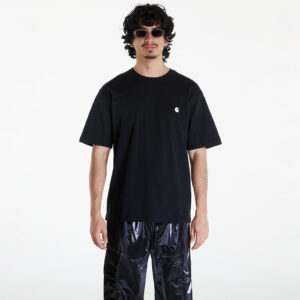 Póló Carhartt WIP Short Sleeve Madison T-Shirt UNISEX Black/ White XS-alacsony-ár