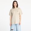 Póló Carhartt WIP Short Sleeve Nelson T-Shirt UNISEX Fleur De Sel Garment Dyed XS-alacsony-ár