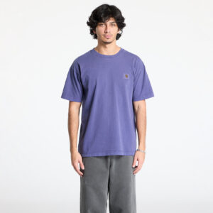 Póló Carhartt WIP Short Sleeve Vista T-Shirt UNISEX Aura Garment Dyed S-alacsony-ár