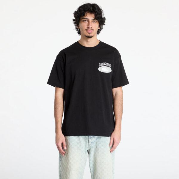 Póló Carhartt WIP Shortsleeve Tire T-Shirt UNISEX Black XS-alacsony-ár