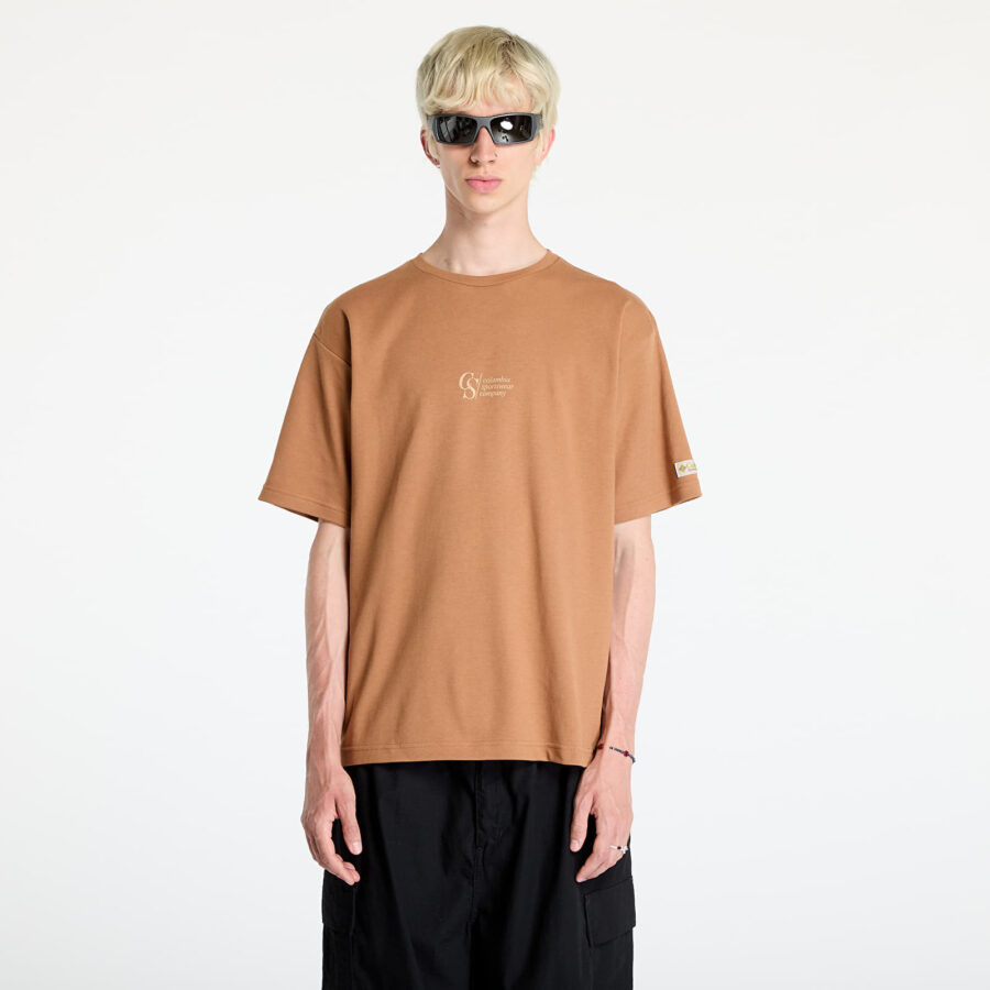 Póló Columbia CSC™ Heritage Graphic Tee Camel Brown S-alacsony-ár