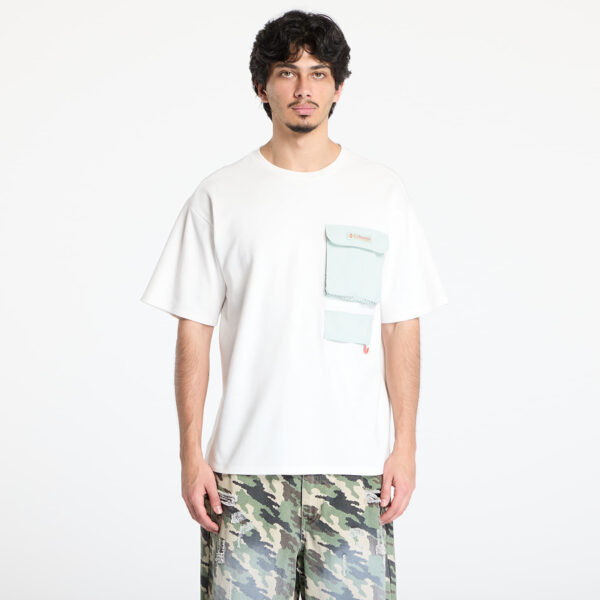 Póló Columbia Cove Beach™ Pocket Tee Sea Salt/ Cool Green S-alacsony-ár