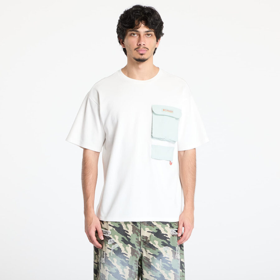 Póló Columbia Cove Beach™ Pocket Tee Sea Salt/ Cool Green S-alacsony-ár