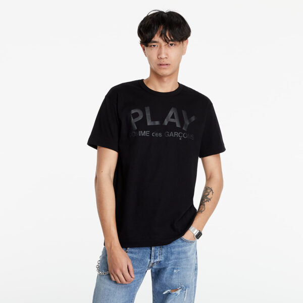 Póló Comme Des Garçons PLAY T-Shirt Black S-alacsony-ár