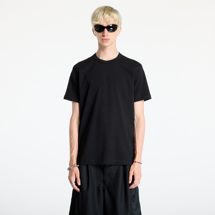 Póló Comme des Garçons Knit T-Shirt Black XL-alacsony-ár