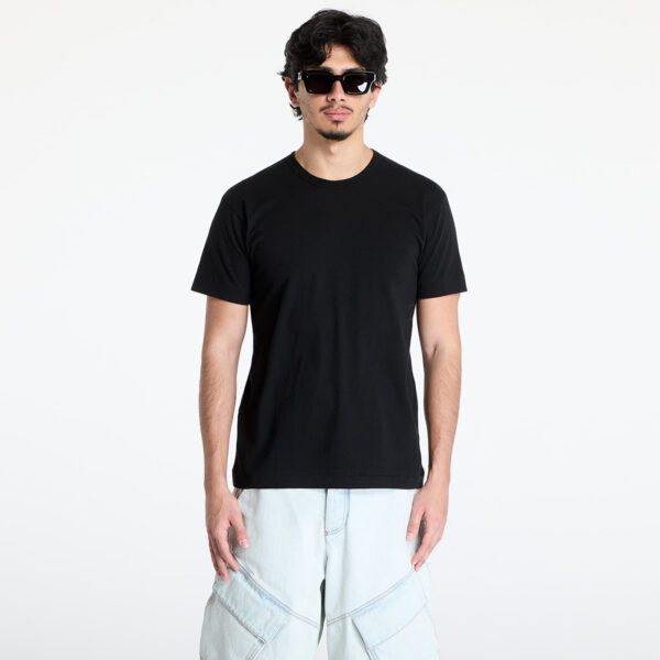 Póló Comme des Garçons PLAY Black Emblem Knit T-Shirt UNISEX Black L-alacsony-ár