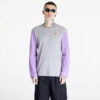 Póló Comme des Garçons PLAY Heart Logo Long Sleeve Tee UNISEX Gray/ Lavender M-alacsony-ár