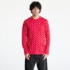 Póló Comme des Garçons PLAY Heart Logo Long Sleeve Tee UNISEX Red XXS-alacsony-ár