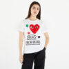 Póló Comme des Garçons PLAY Heart Logo Tee White M-alacsony-ár