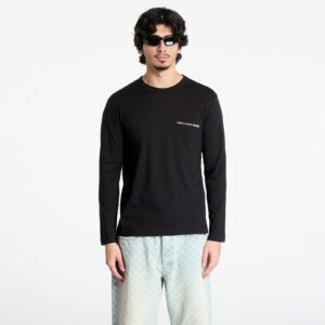Póló Comme des Garçons SHIRT Knit T-Shirt Black L-alacsony-ár