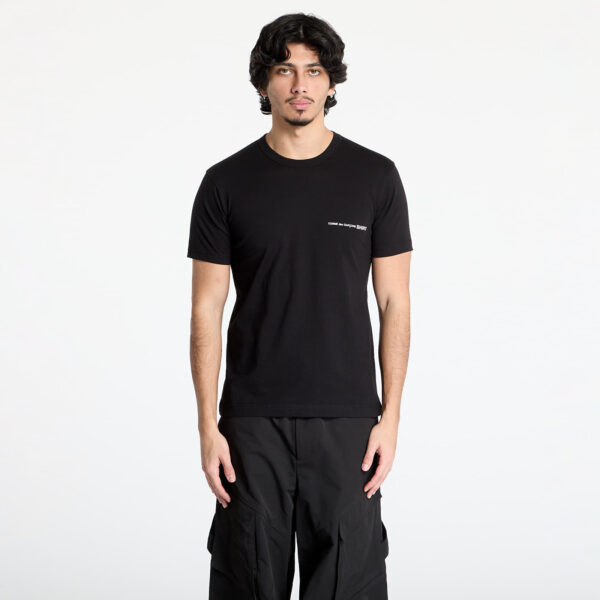 Póló Comme des Garçons SHIRT Knit T-Shirt Black XS-alacsony-ár