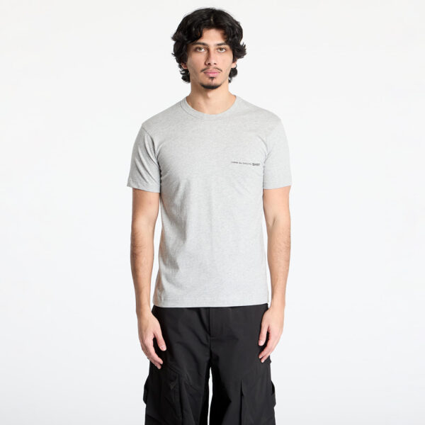 Póló Comme des Garçons SHIRT Knit T-Shirt Grey XS-alacsony-ár