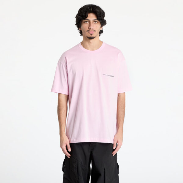 Póló Comme des Garçons SHIRT Knit T-Shirt Pink S-alacsony-ár