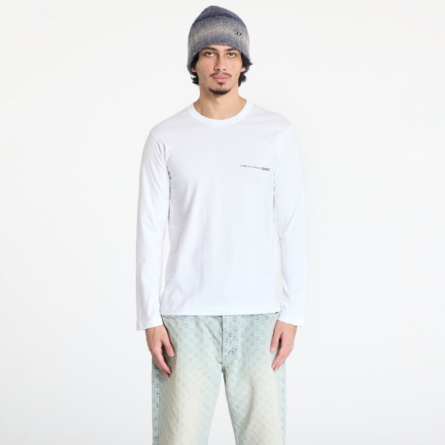 Póló Comme des Garçons SHIRT Knit T-Shirt White M-alacsony-ár
