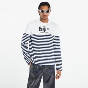 Póló Comme des Garçons x The Beatles Long Sleeve Woven Tee UNISEX White L-alacsony-ár