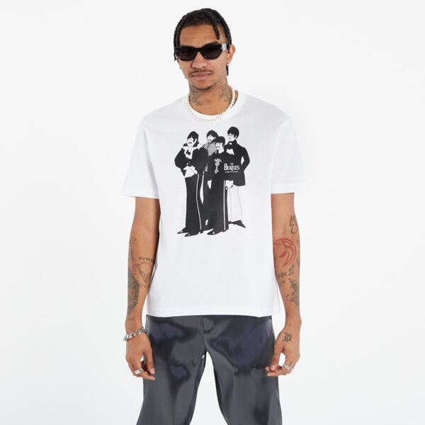 Póló Comme des Garçons x The Beatles Short Sleeve Tee UNISEX White M-alacsony-ár