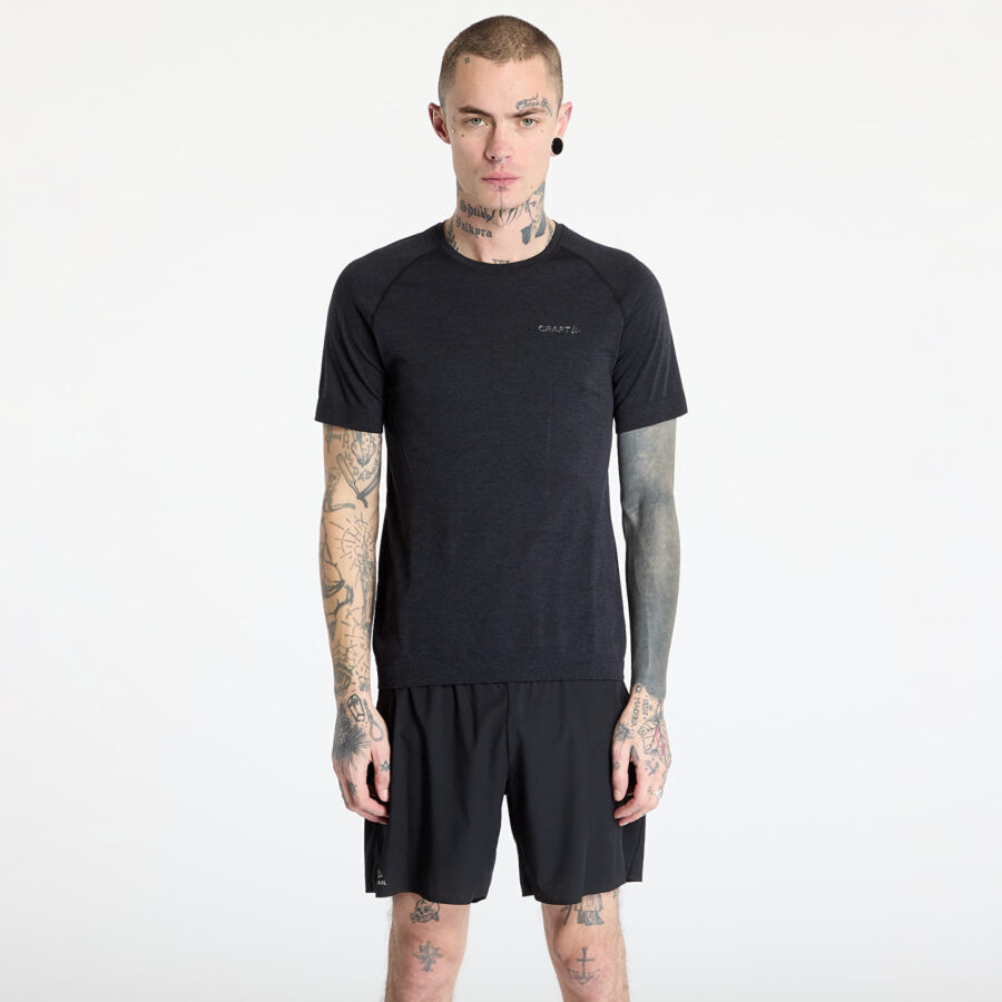 Póló Craft Core Dry Active Tee Black S-alacsony-ár