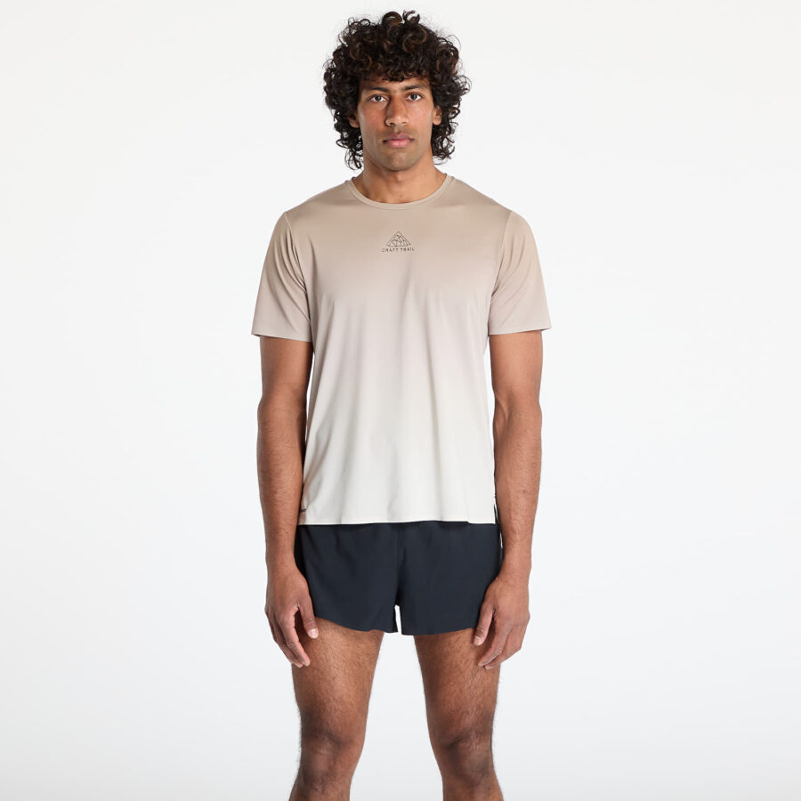Póló Craft PRO Trail Short Sleeve Tee 2 Beige M-alacsony-ár