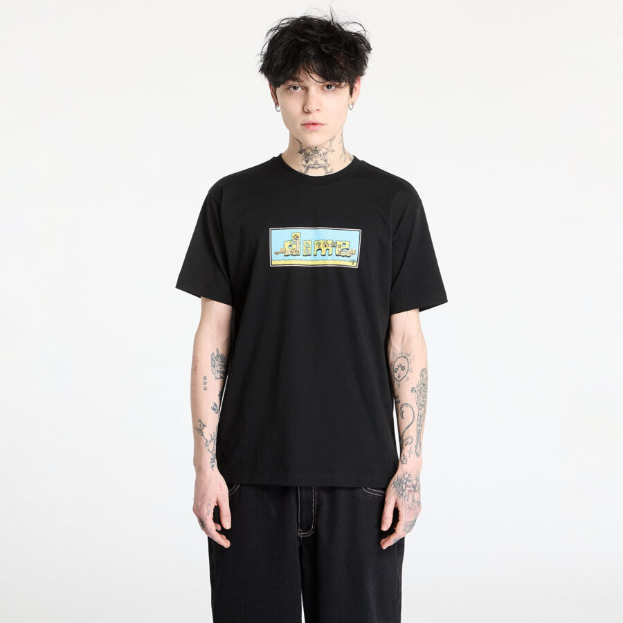 Póló DIME Dime World T-Shirt UNISEX Black XL-alacsony-ár
