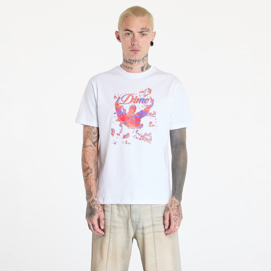 Póló DIME Genie T-Shirt UNISEX White S-alacsony-ár