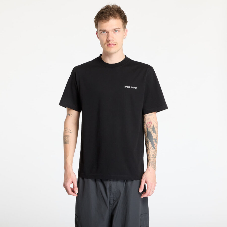 Póló Daily Paper Craft T-Shirt Black S-alacsony-ár