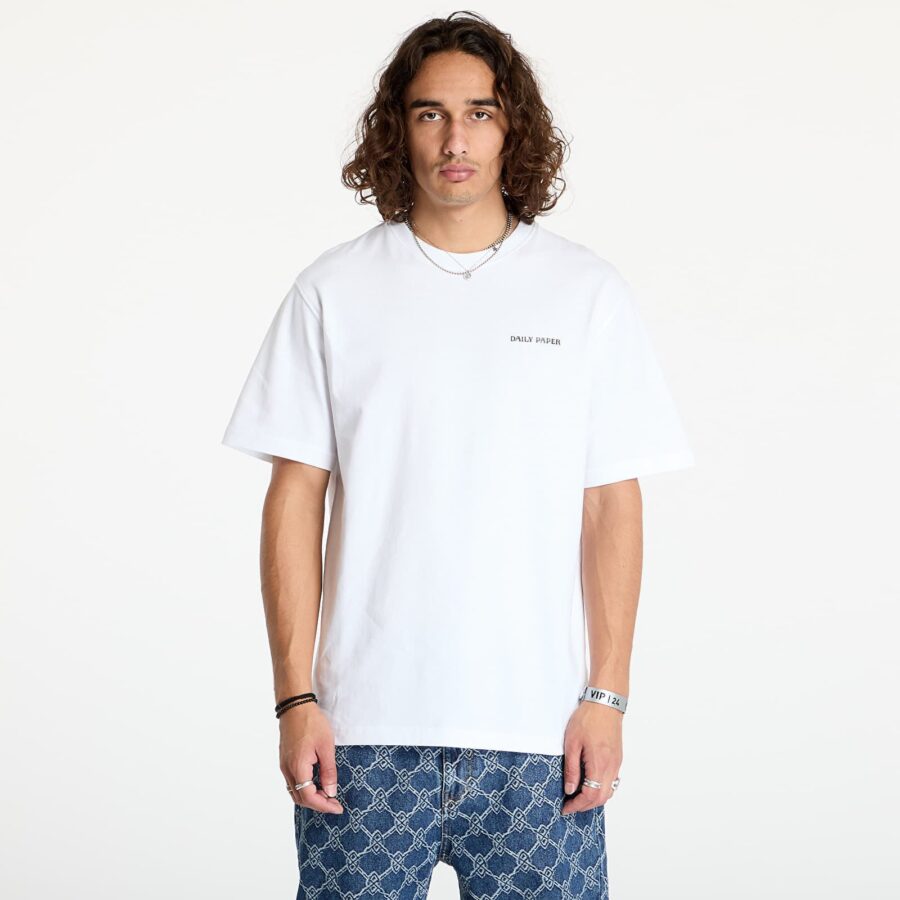 Póló Daily Paper Dias Hd T-Shirt White XS-alacsony-ár