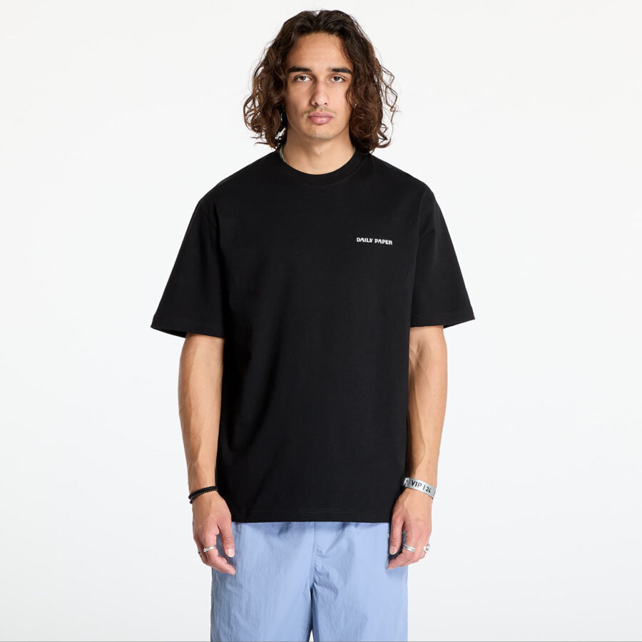 Póló Daily Paper Dias T-Shirt Black XS-alacsony-ár
