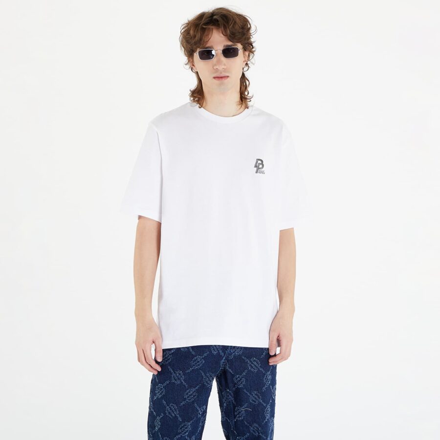 Póló Daily Paper Eli Short Sleeve T-Shirt White S-alacsony-ár