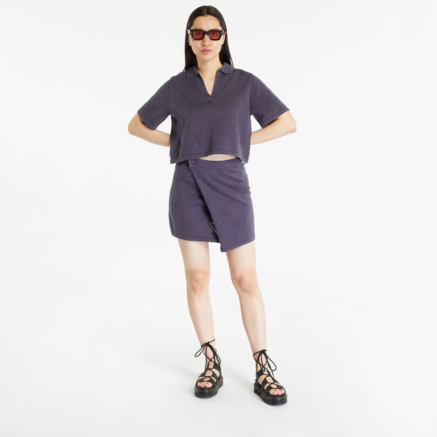 Póló Daily Paper Repatty Short Sleeve Shirt Iron Grey XS-alacsony-ár