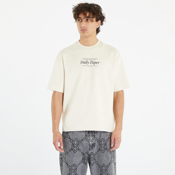 Póló Daily Paper Rosie Short Sleeve T-Shirt Birch White XS-alacsony-ár