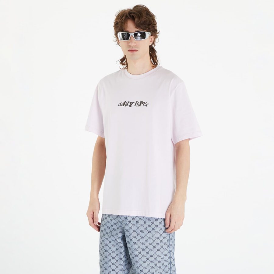 Póló Daily Paper Unified Type Short Sleeve T-Shirt Ice Pink XS-alacsony-ár