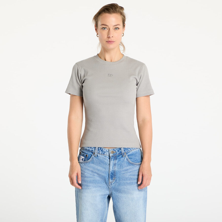 Póló Daily Paper Unit Rib Fitted T-Shirt Wet Weather XS-alacsony-ár