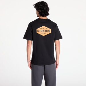 Póló Dickies Emblem Short Sleeve Tee Black M-alacsony-ár
