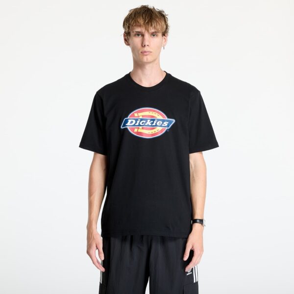 Póló Dickies Icon Logo Short Sleeve Tee Black S-alacsony-ár