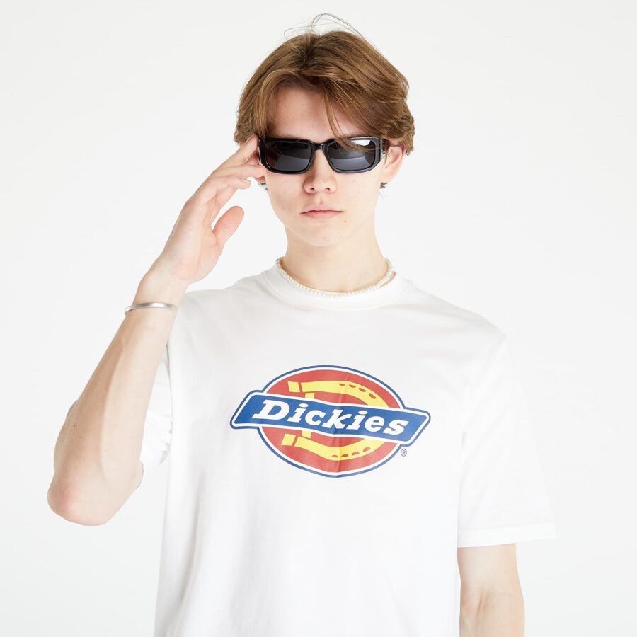 Póló Dickies Icon Logo Short Sleeve Tee White S-alacsony-ár
