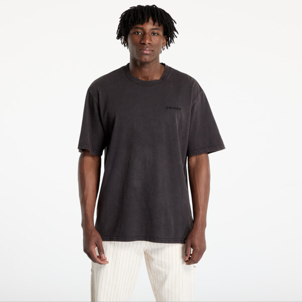 Póló Dickies Plentywood Short Sleeve Tee Acid Wash Black L-alacsony-ár