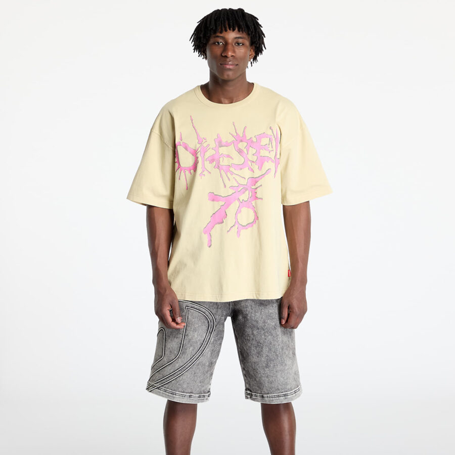 Póló Diesel T-Boxt-R28 T-Shirt Gravel M-alacsony-ár