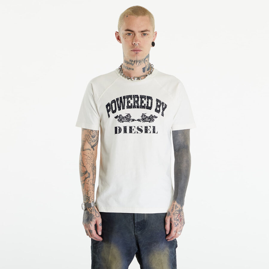 Póló Diesel T-Rust T-Shirt Off White XXL-alacsony-ár