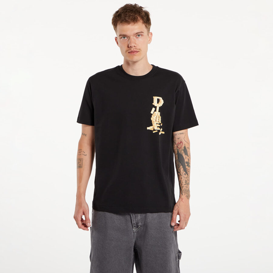 Póló Dime Blocks T-Shirt UNISEX Black XS-alacsony-ár
