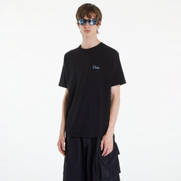 Póló Dime Classic Small Logo T-Shirt UNISEX Black XS-alacsony-ár