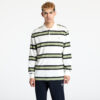 Póló FRED PERRY Jersey Stripe Polo Shirt Light Ecru M-alacsony-ár