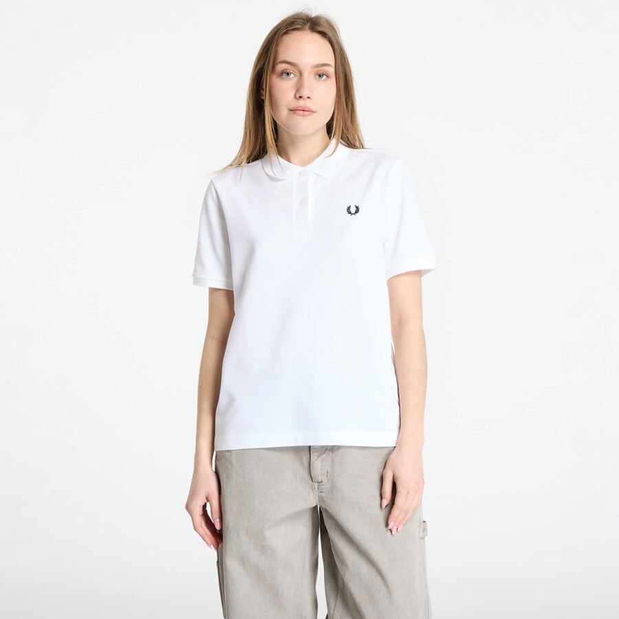 Póló FRED PERRY Shirt White 34-alacsony-ár