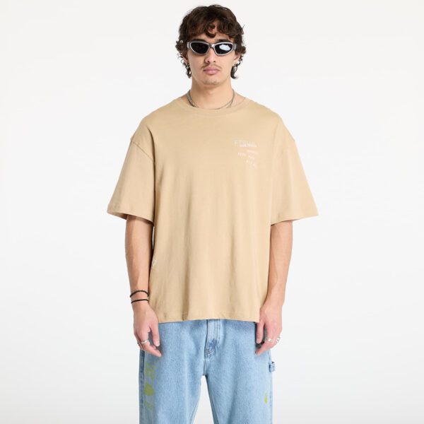 Póló FTSHP x Spiritual Gangster T-Shirt UNISEX Cool Sand XS-alacsony-ár