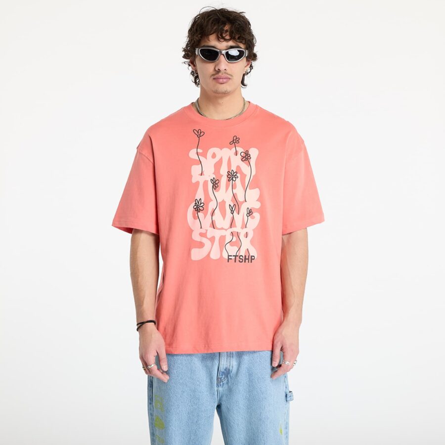Póló FTSHP x Spiritual Gangster T-Shirt UNISEX Perfect Peach XS-alacsony-ár