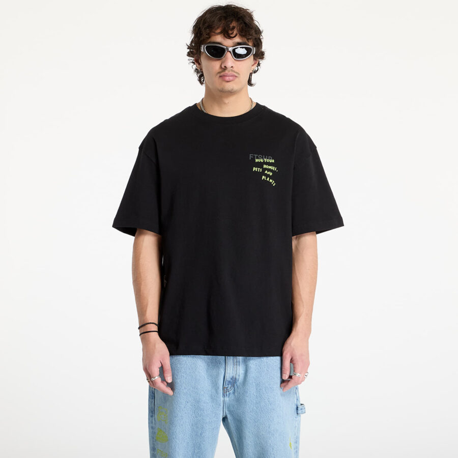 Póló FTSHP x Spiritual Gangster T-Shirt UNISEX Yup Black XS-alacsony-ár