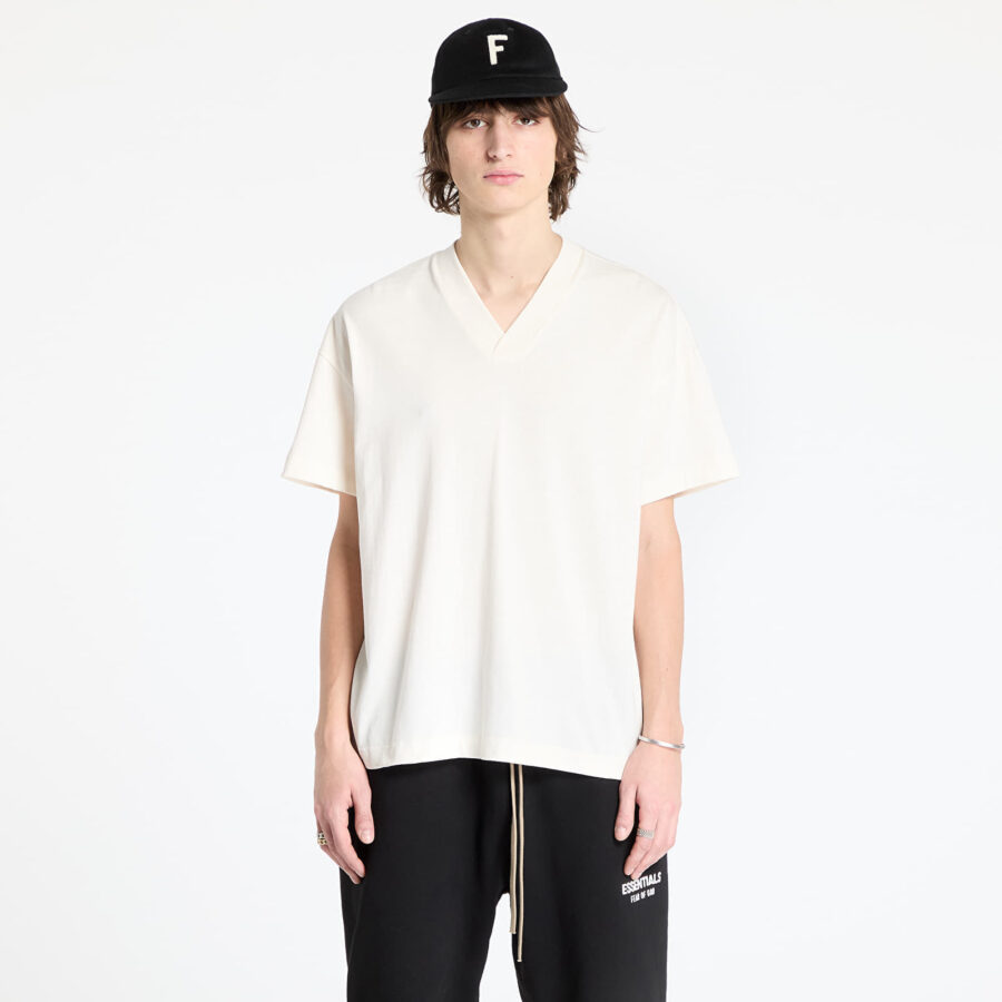 Póló Fear Of God ESSENTIALS 3-Pack Essential V-Neck T-Shirt Shell S-alacsony-ár