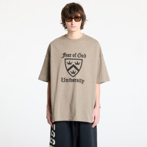 Póló Fear Of God ESSENTIALS Heavy Crewneck Tee Heather Gray L-alacsony-ár